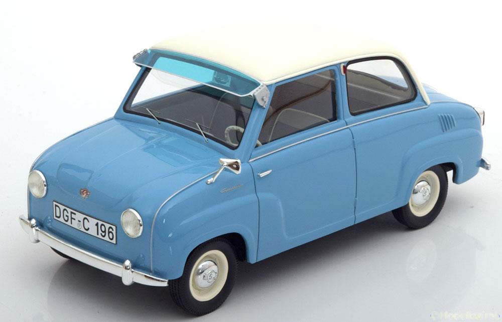 GOGGOMOBIL LIMOUSINE LIGHT BLUE WHITE