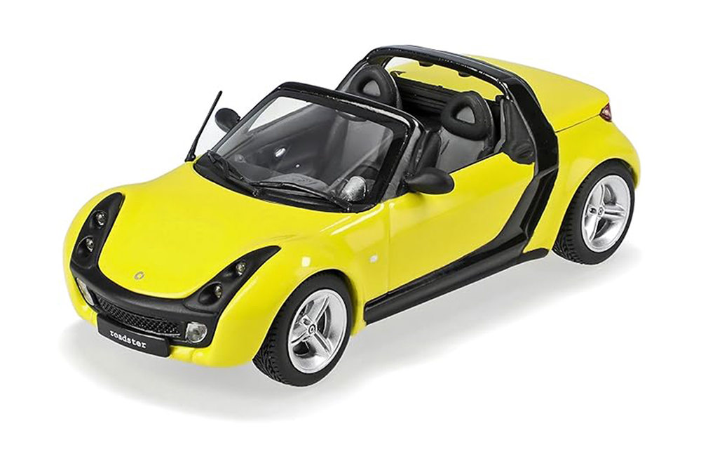 SMART ROADSTER ЖЕЛТЫЙ С ЧЕРНЫМ