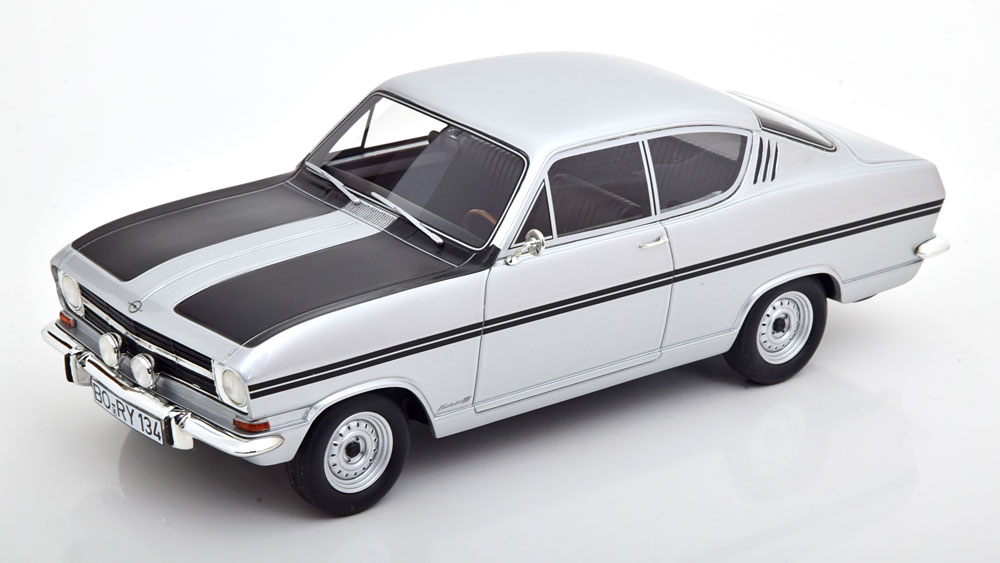 OPEL KADETT B RALLY COUPE SILVER BLACK