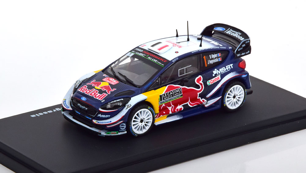 FORD FIESTA WRC WINNER RALLY MONTE CARLO 2018 RED BULL
