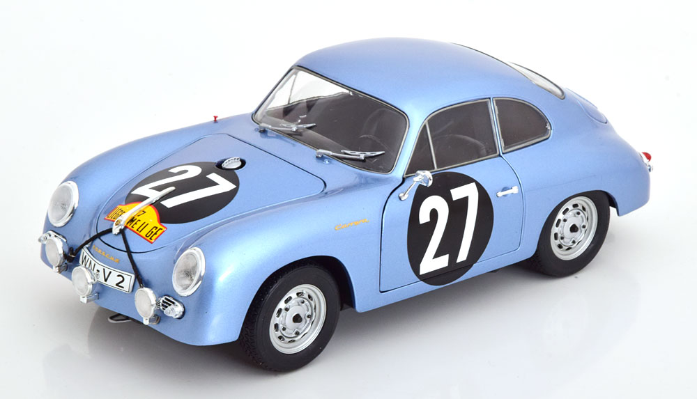 PORSCHE 356A WINNER RALLY LUETTICH-ROM-LUETTICH 1960