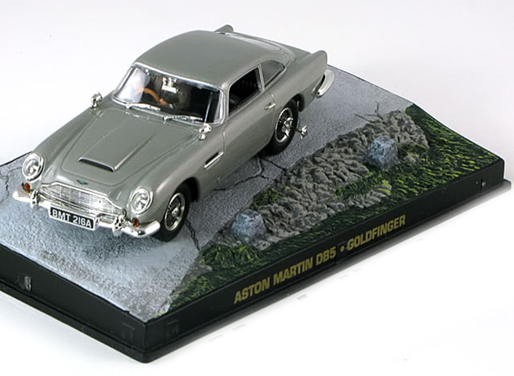 ASTON MARTIN DB5 JAMES BOND GOLDFINGER GREYMETALLIC