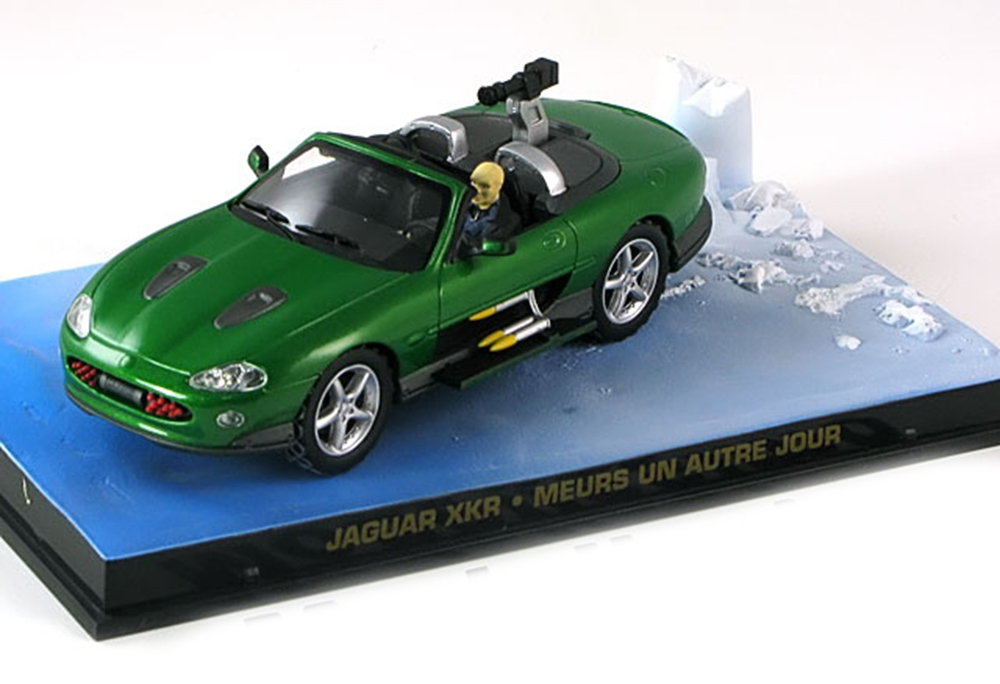 JAGUAR XKR JAMES BOND DIE ANOTHER DAY GREENMETALLIC