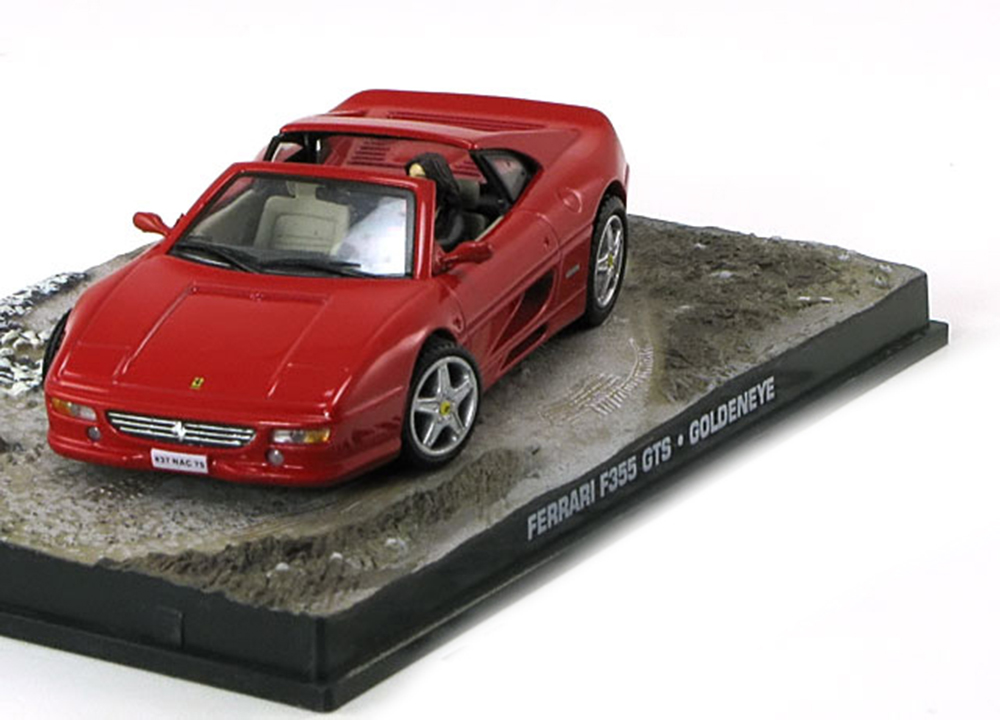 FERRARI F355 GTS JAMES BOND GOLDENEYE RED