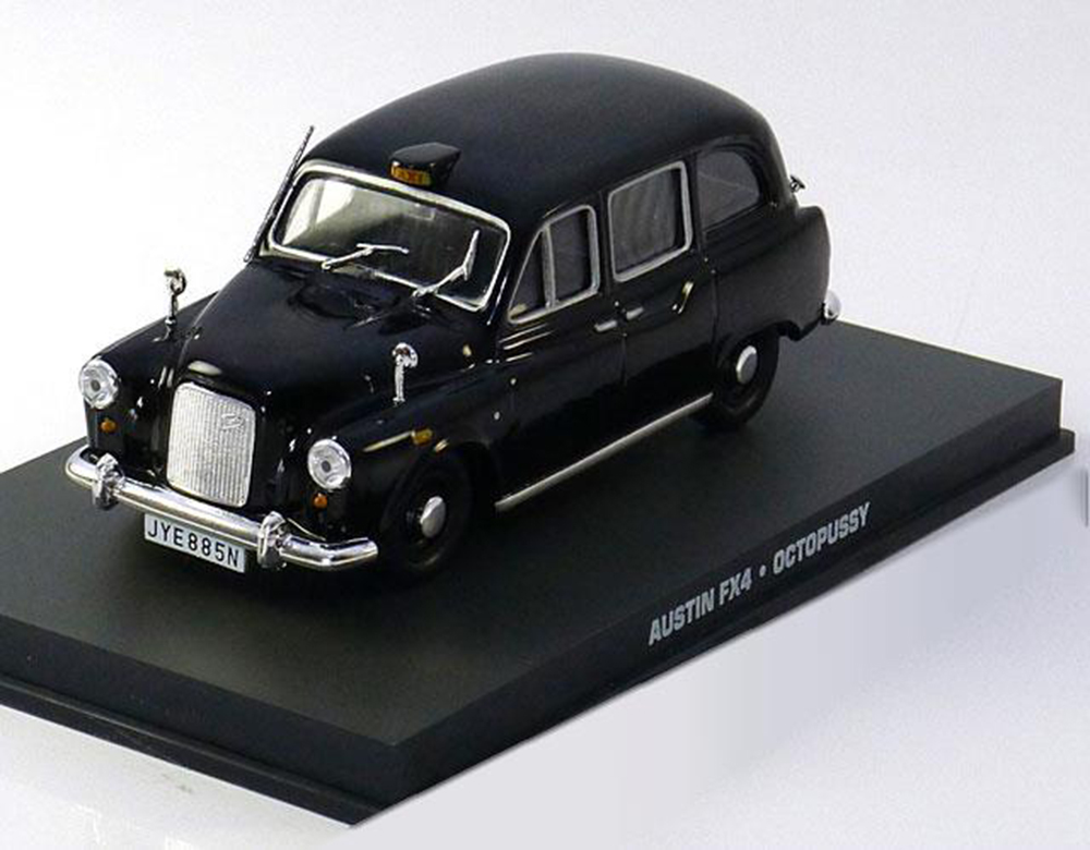 AUSTIN FX4 LONDON TAXI JAMES BOND OCTOPUSSY BLACK