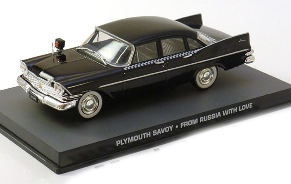 PLYMOUTH SAVOY JAMES BOND FROM RUSSIA WITH LOVE BLACK