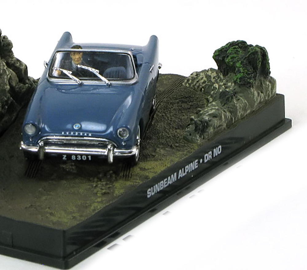 SUNBEAM ALPINE JAMES BOND DR NO BLUE