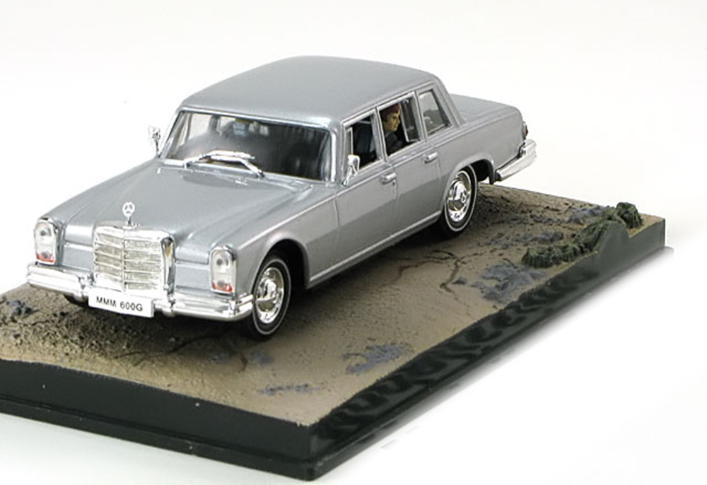 MERCEDES 600 W100 JAMES BOND ON HER MAJESTY S SECRET SERVICE SILVER