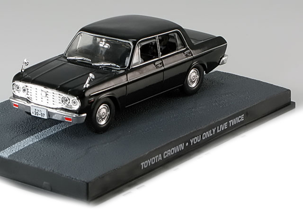 TOYOTA CROWN JAMES BOND YOU ONLY LIVE TWICE BLACK
