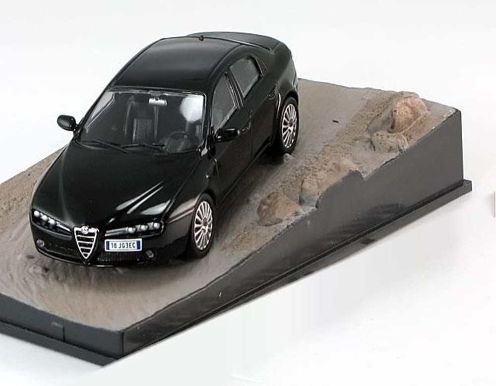 ALFA ROMEO 159 JAMES BOND QUANTUM OF SOLACE BLACK