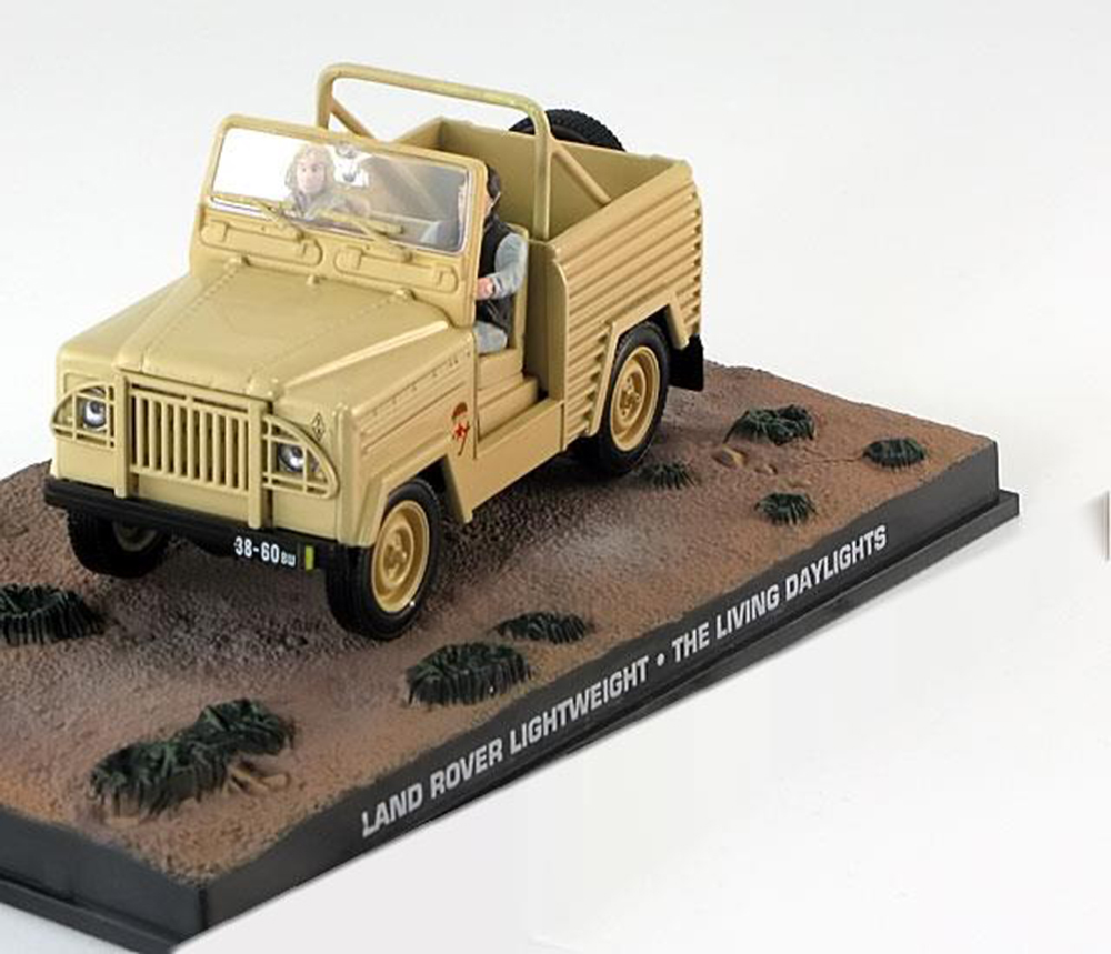 LAND ROVER LIGHTWEIGHT JAMES BOND THE LIVING DAYLIGHTS CREME