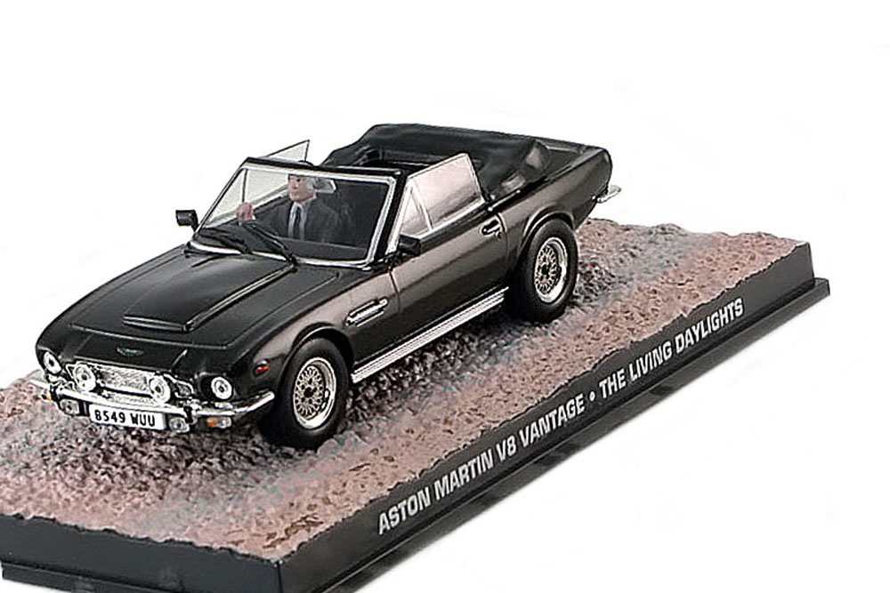 ASTON MARTIN V8 VANTAGE CABRIO JAMES BOND THE LIVING DAYLIGHTS ANTRACIT