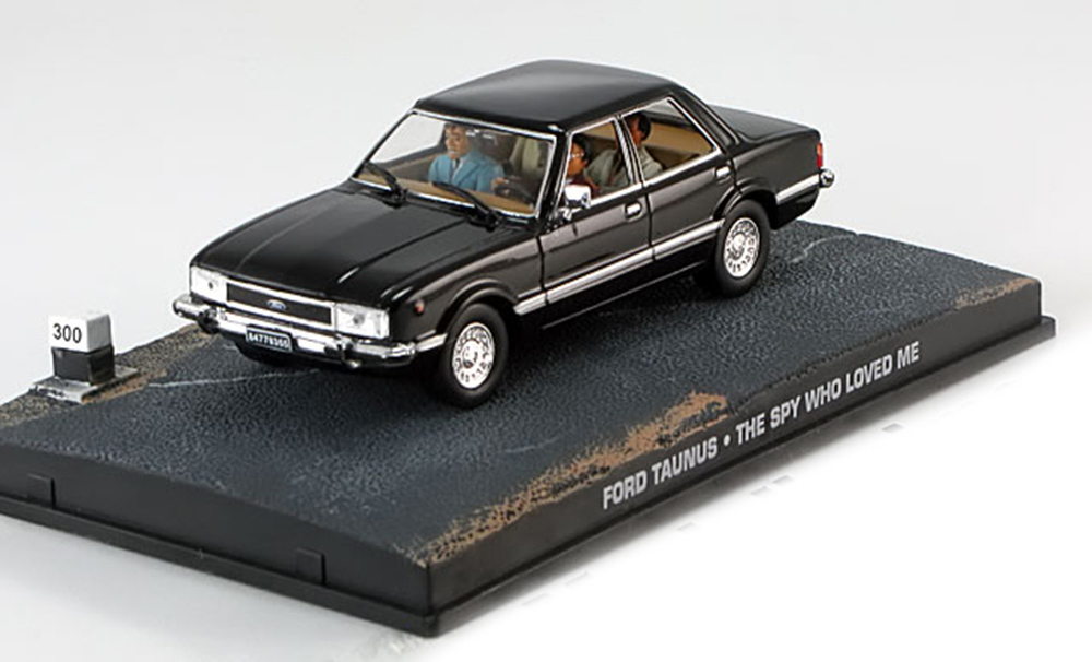 FORD TAUNUS JAMES BOND THE SPY WHO LOVED ME BLACK