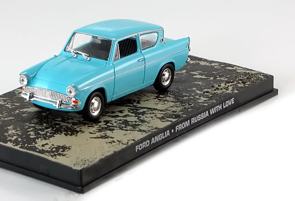FORD ANGLIA JAMES BOND FROM RUSSIA WITH LOVE LIGHTBLUE