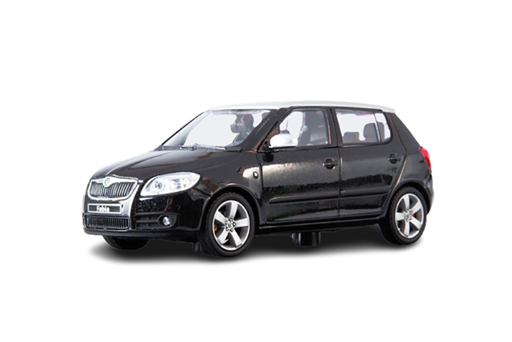 SKODA FABIA II 2006 BLACK / ШКОДА ФАБИЯ II 2006 ЧЕРНЫЙ