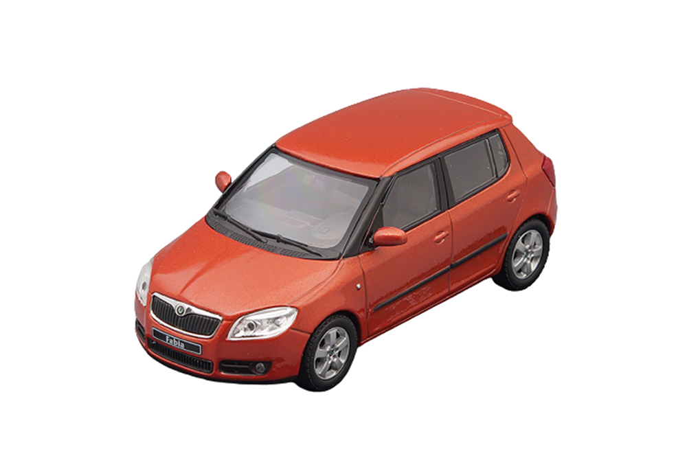 SKODA FABIA 2 TANGERINE ORANGE METALLIC / SKODA FABIA 2 МАНДАРИН ОРАНЖЕВЫЙ МЕТАЛЛИК