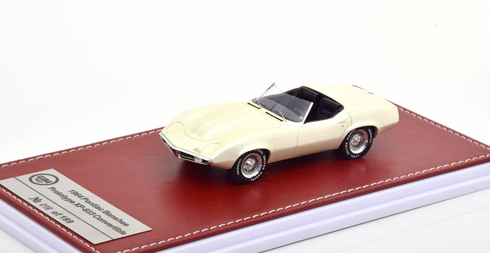 PONTIAC BANSHEE PROTOTYPE XP-833 OPEN 1964 WHITE
