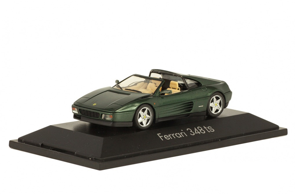 FERRARI 348 TS TARGA, GREEN METALLIC