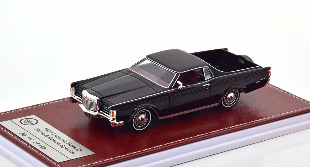 LINCOLN MARK III FARM AND RANCH 1972 BLACK