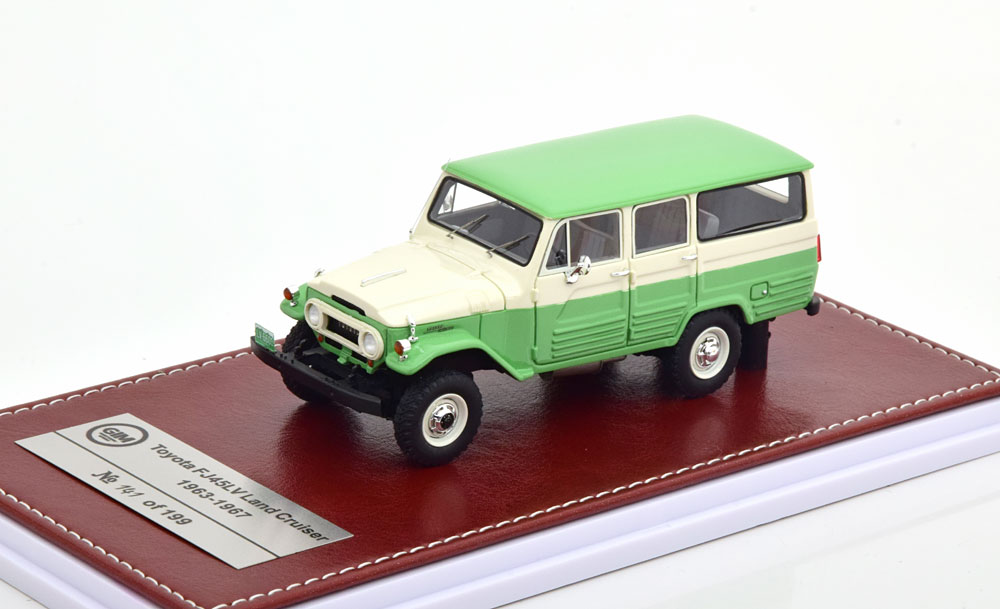 TOYOTA FJ45LV LAND CRUISER 1963-1967 LIGHTGREEN WHITE