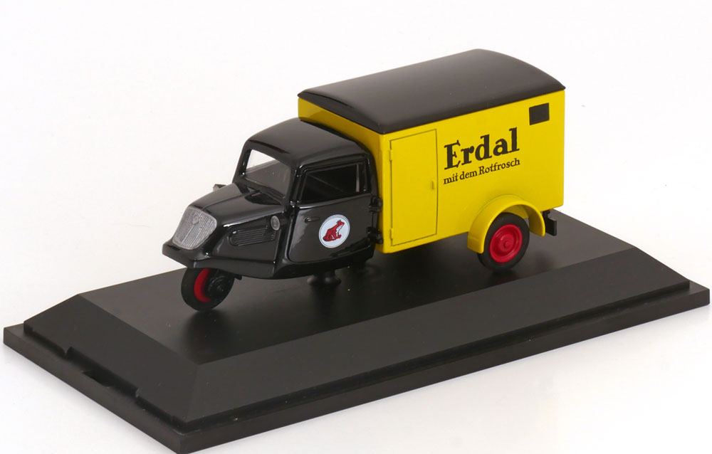 TEMPO DREIRAD KASTEN ERDAL, BLACK YELLOW