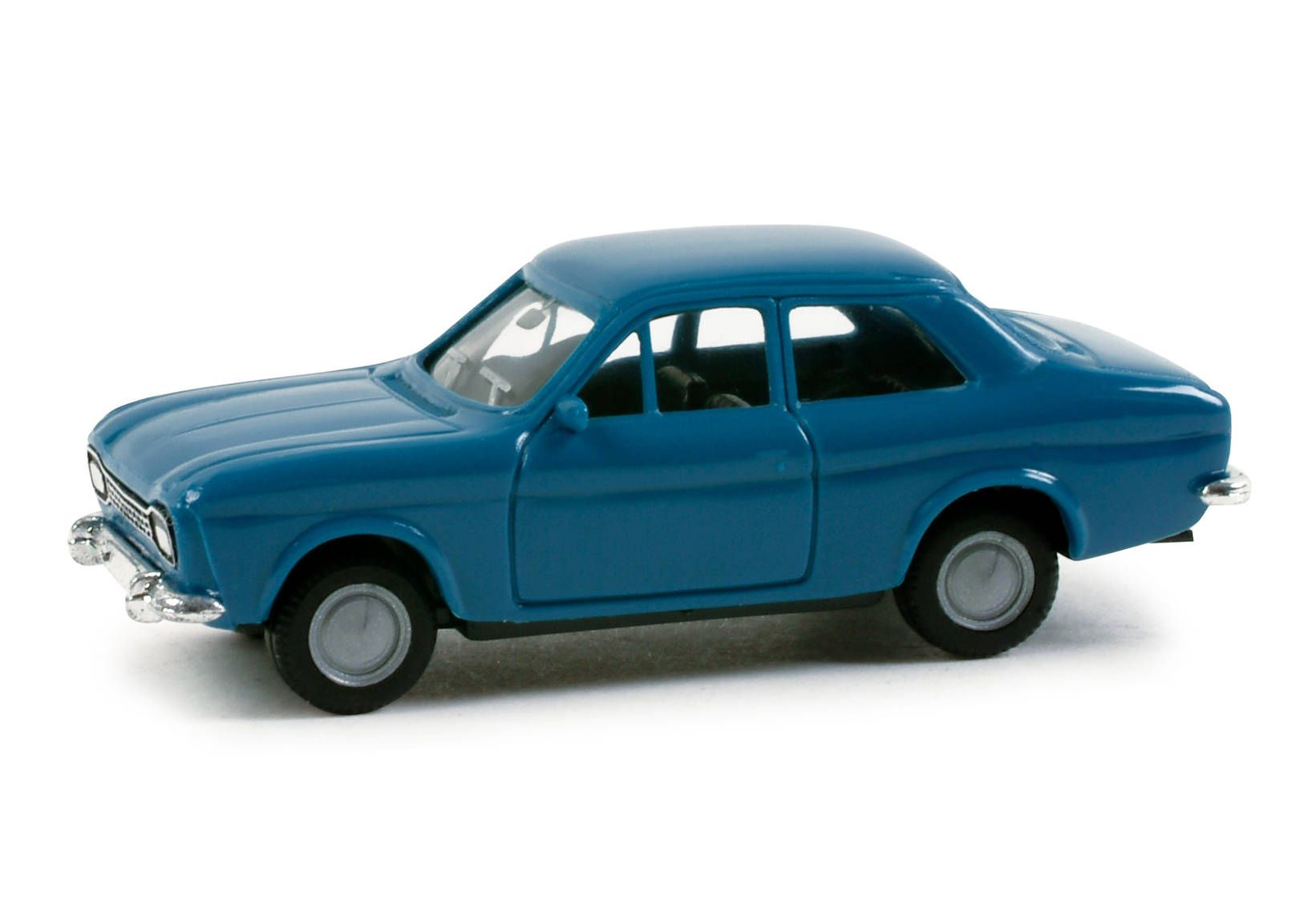 FORD ESCORT I, BLUE (ДЛИНА МОДЕЛИ 3-5 СМ)