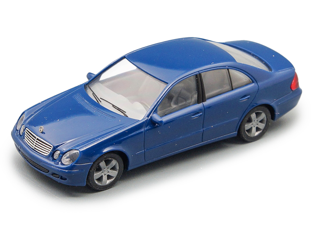 MERCEDES-BENZ E-CLASS (W211), DARKBLUE (ДЛИНА МОДЕЛИ 3-5 СМ)