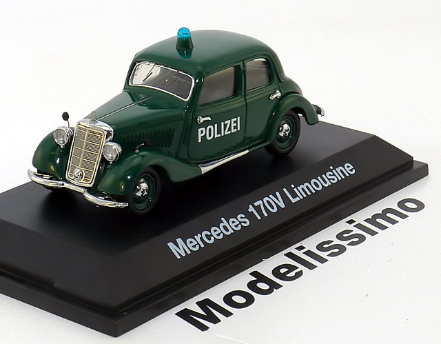 MERCEDES 170V POLICE 1937 GREEN