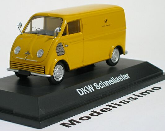 DKW SCHNELLASTER GERMAN FEDERAL POST OFFICE YELLOW