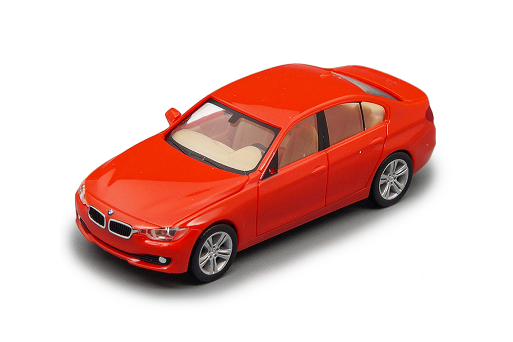 BMW 3 SERIES F30 (2012), RED (ДЛИНА МОДЕЛИ 3-5 СМ)