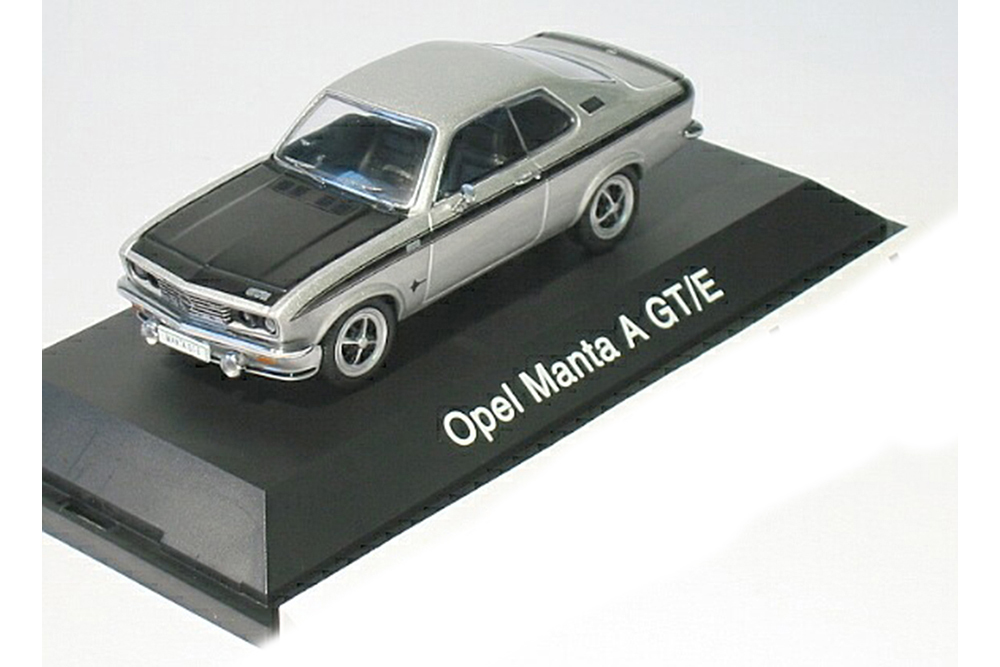 OPEL MANTA A GT E SILVER BLACK