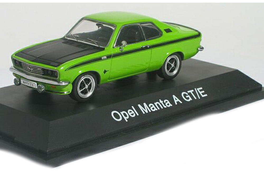 OPEL MANTA A GT E GREEN BLACK