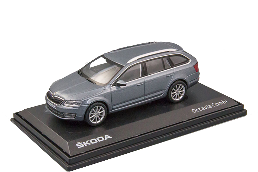 SKODA OCTAVIA III COMBI (2013) PLATIN GREY METALLIC