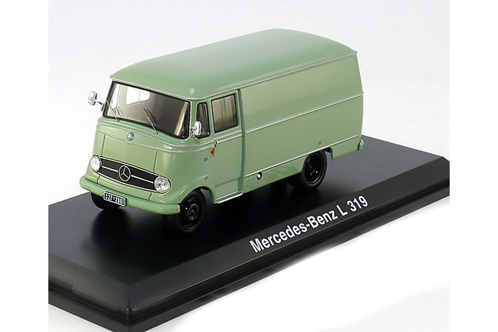 MERCEDES L 319 DELIVERY VAN LIGHTGREEN
