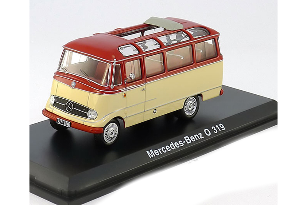 MERCEDES O 319 RED CREME