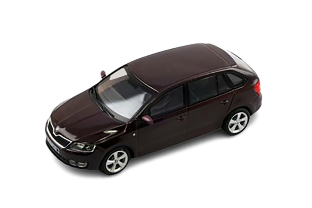 SKODA RAPID SPACEBACK 2014 BROWN METALLIC / SKODA RAPID SPACEBACK 2014 КОРИЧНЕВЫЙ МЕТАЛЛИК
