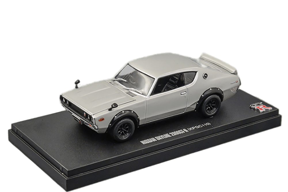 NISSAN SKYLINE 2000GT-R KPGC110 WIDE WHEEL SILVER / НИССАН СКАЙЛАЙН