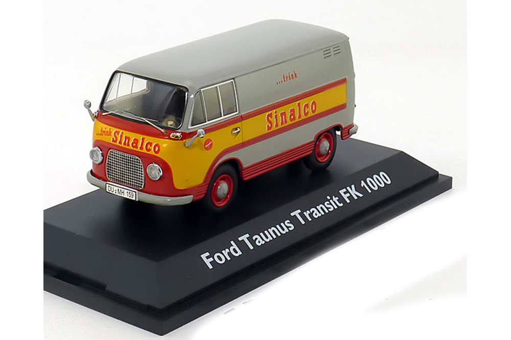 FORD TAUNUS TRANSIT FK 1000 SINALCO GREY RED YELLOW