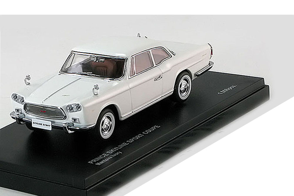 NISSAN PRINCE SKYLINE СПОРТИВНОЕ КУПЕ БЕЛЫЙ