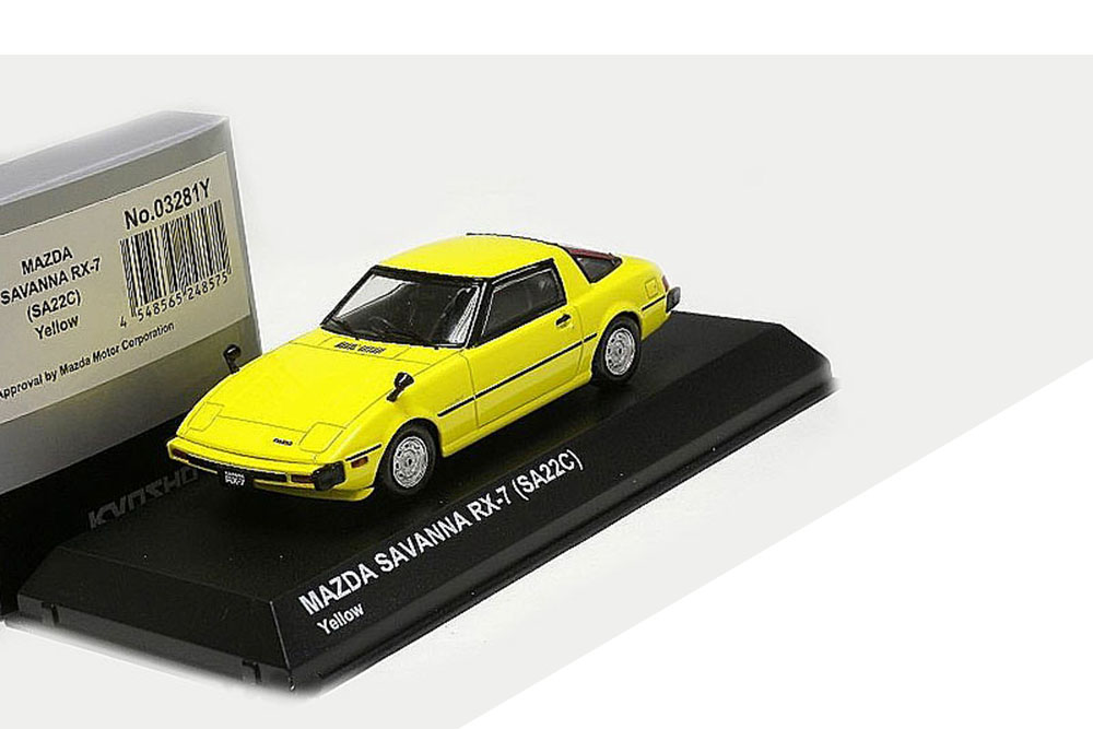 Mazda Savanna Rx 7 Sa22c Yellow Modellisimocom Scale