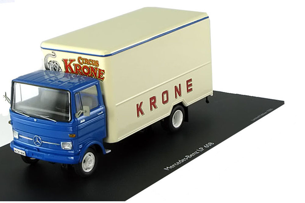 MERCEDES LP 608 CARGO VAN CIRCUS KRONE 1968