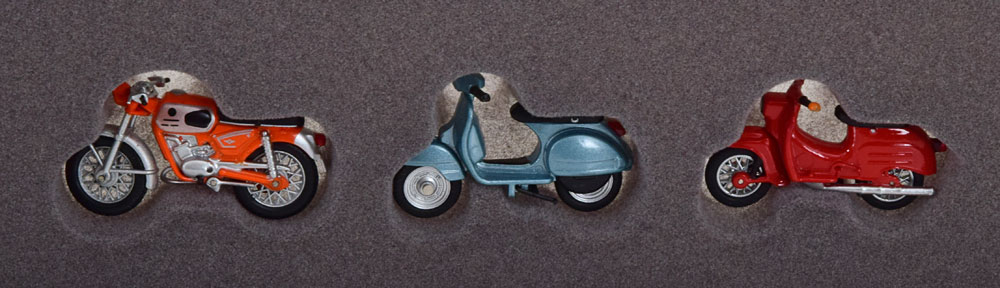 SIMSON SCHWALBE, VESPA PX, ZÜNDAPP KS 50 WC НАБОР ИЗ 3-Х МОТОЦИКЛОВ