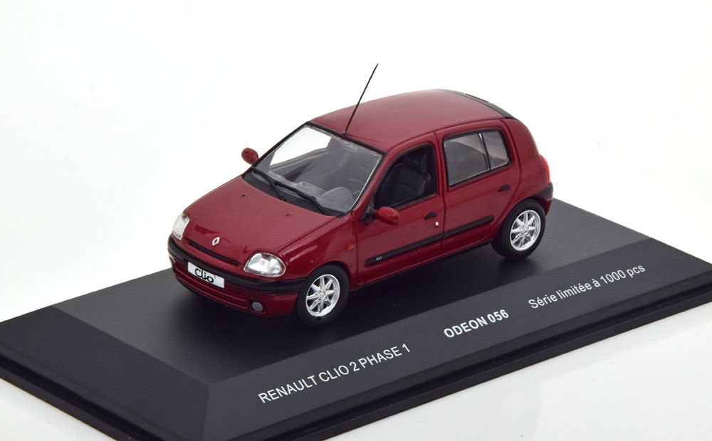 RENAULT CLIO 2 PHASE 1 REDMETALLIC