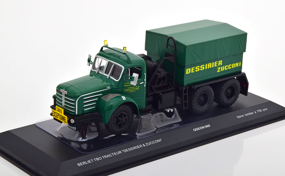 BERLIET TBO ZUCCONI GREEN YELLOW