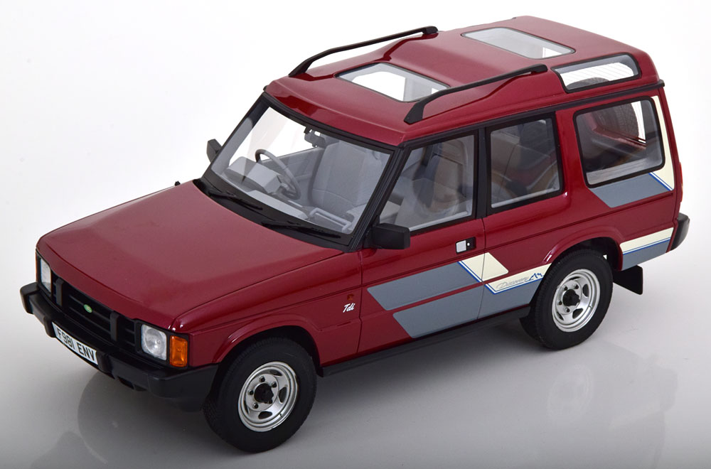 LAND ROVER DISCOVERY MK1 1989 RED METALLIC