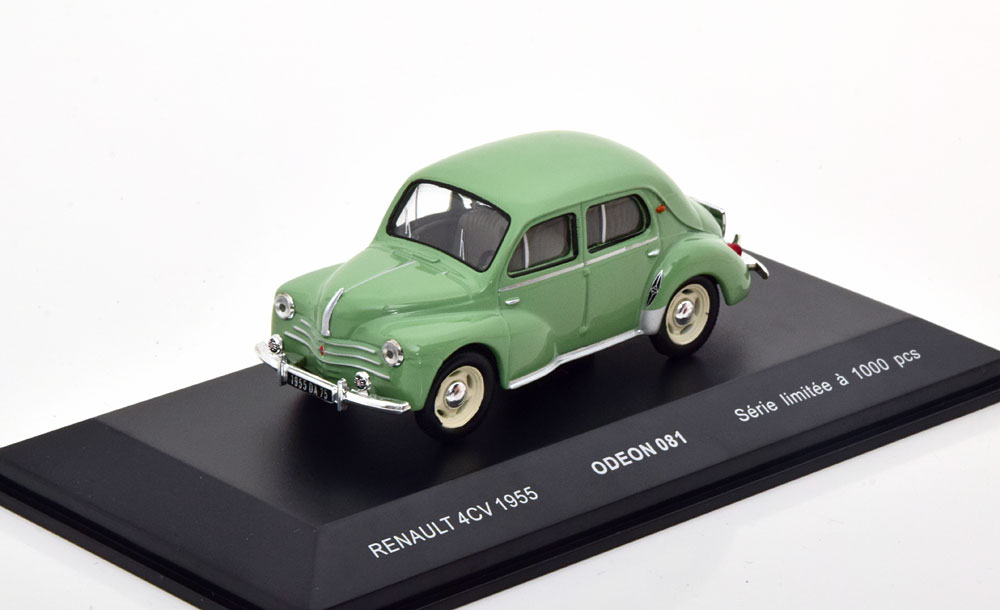 RENAULT 4CV 1955 LIGHT GREEN