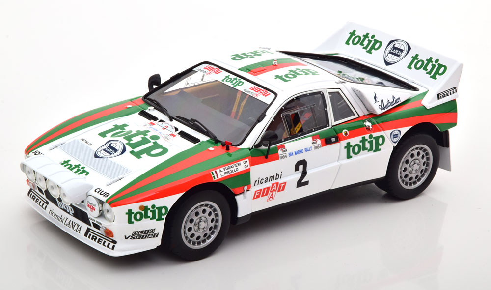 LANCIA 037 RALLY NO 2 RALLY SAN MARINO 1984 TOTIP
