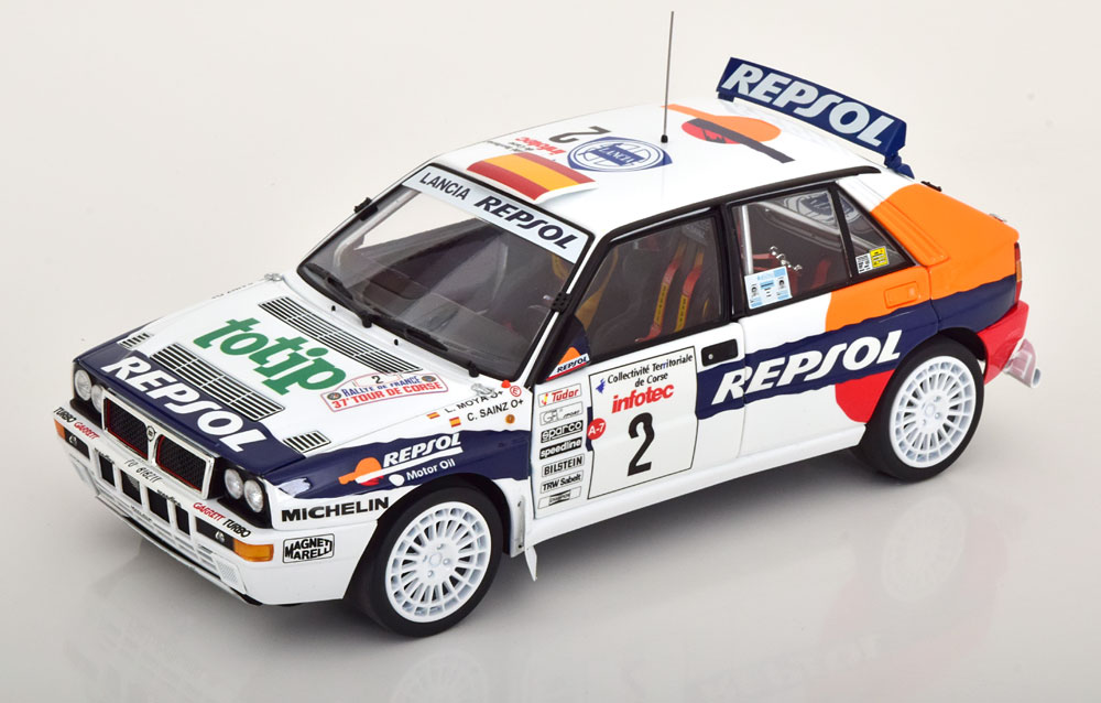 LANCIA DELTA HF INTEGRALE EVOLUZIONE NO 2 TOUR DE CORSE 1993 REPSOL