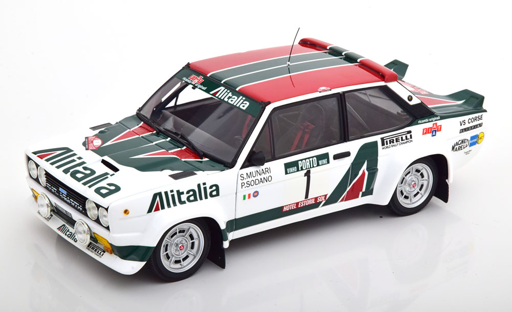 FIAT 131 ABARTH NO 1 RALLY PORTUGAL 1978 ALITALIA