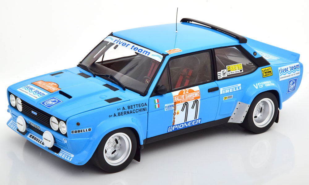 FIAT 131 ABARTH NO 11 RALLY SAN REMO 1983